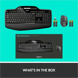 Logitech MK710 Wireless Keyboard and Mouse Combo for Windows, 2.4GHz Advanced Wireless, Wireless Mouse