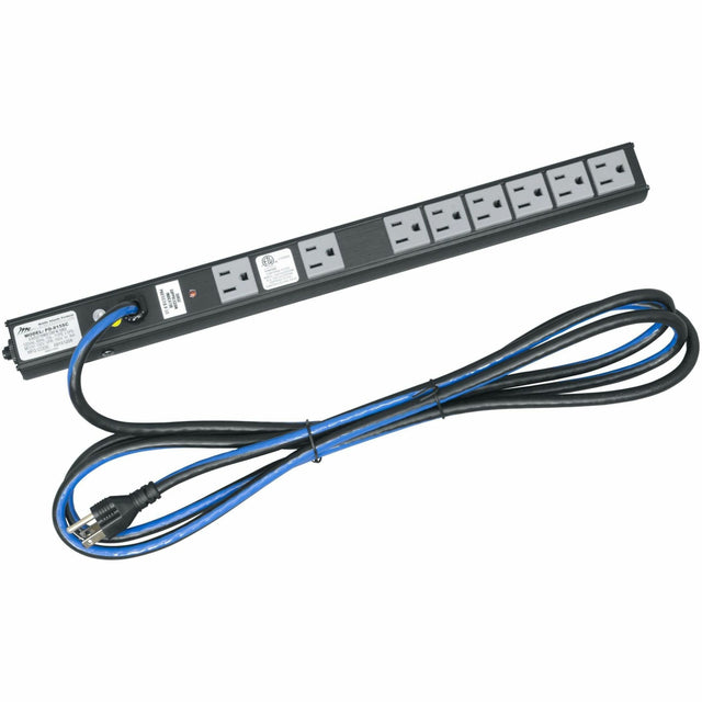 Middle Atlantic High-Density Slim Power Strip - 8 Outlet - 15A