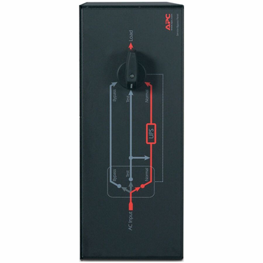 APC Service Bypass Panel- 200/208/240V 100A MBB Hardwire input (3) L6-30R (3) L6-20R output