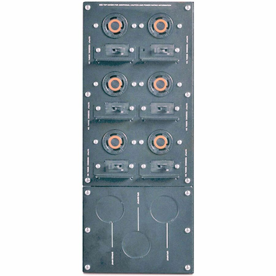 APC Service Bypass Panel- 200/208/240V; 100A; MBB; Hardwire input; (6) L14-30R output