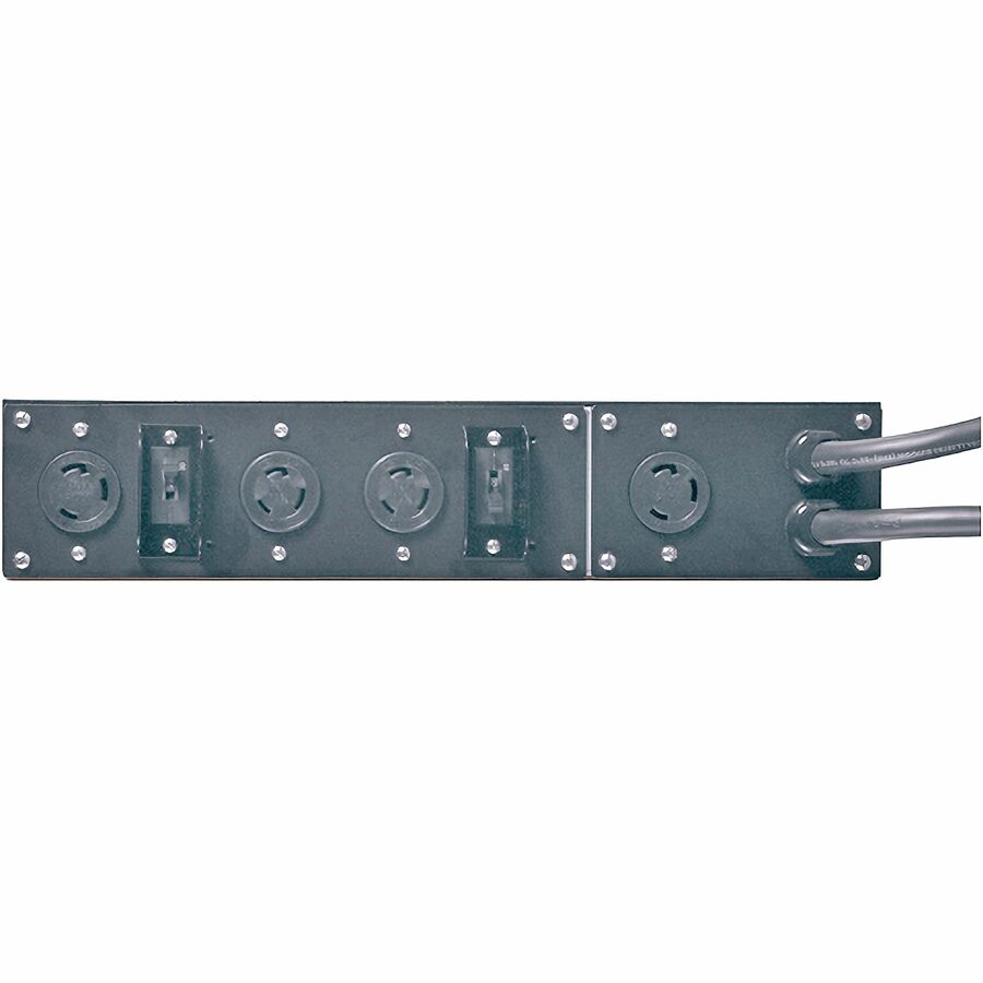 APC Service Bypass Panel- 200/208/240V; 50A; MBB; L6-30P/HW input; (1) L6-30R (2) L6-20R output