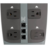 Eaton Tripp Lite Series Protect It! 10-Outlet Surge Protector, 8 ft. (2.43 m) Cord, 3345 Joules, Tel/Modem/Coaxial Protection