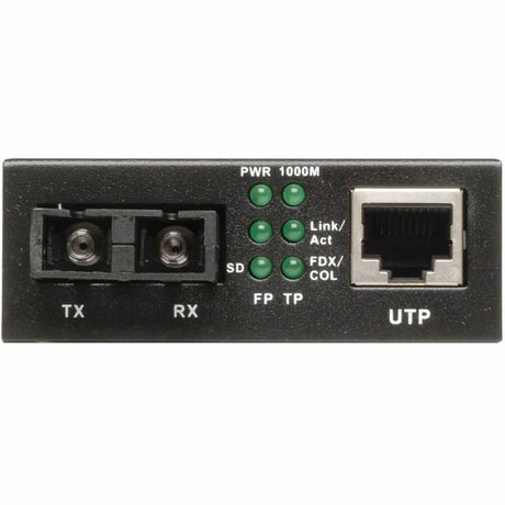 Eaton Tripp Lite Series Gigabit Multimode Fiber to Ethernet Media Converter, 10/100/1000 to 1000BaseLX SC, 2km, 1310nm
