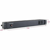 CyberPower PDU15B2F10R 100 - 125 VAC 15A Basic PDU