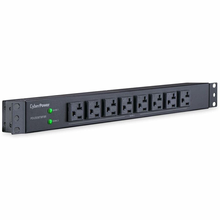 CyberPower PDU30BT8F8R Single Phase 100 - 125 VAC 30A Basic PDU