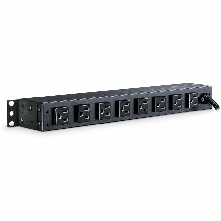 CyberPower PDU15M2F8R Single Phase 100 - 125 VAC 15A Metered PDU