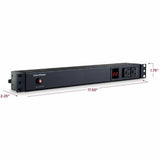 15A METERED PDU 1U 14 OUT 5-15R