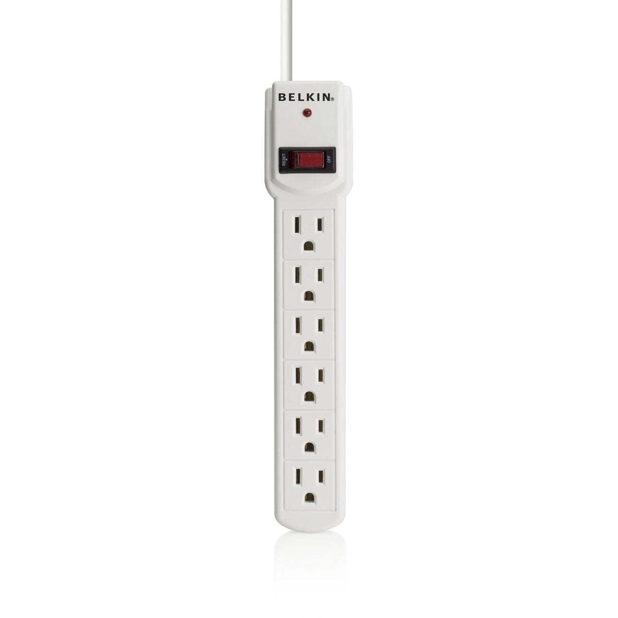 6OUT SURGE PROTECTOR 3FT CORD
