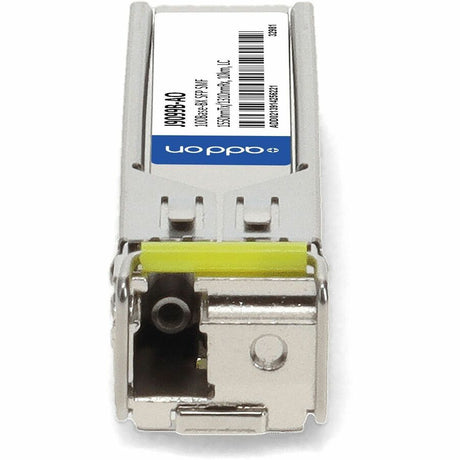 AddOn HP J9099B Compatible TAA Compliant 100Base-BX SFP Transceiver (SMF, 1550nmTx/1310nmRx, 10km, LC)
