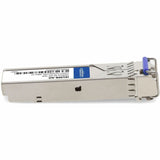 AddOn HP J9100B Compatible TAA Compliant 100Base-BX SFP Transceiver (SMF, 1310nmTx/1550nmRx, 10km, LC)