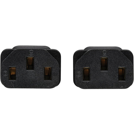 Eaton Tripp Lite Series Splitter Cable, Heavy-Duty, C20 to 2x C13 - 15A, 100-250V, 14 AWG, 2 ft. (0.61 m), Black