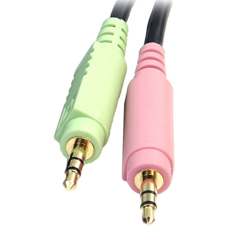 StarTech.com 6 ft 4-in-1 USB DisplayPort KVM Switch Cable