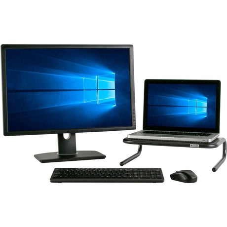 Allsop Metal Art Monitor Stand (Large) 18-Inch Wide Platform - Black (30336)