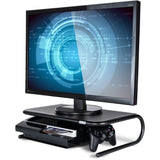 Allsop Metal Art Monitor Stand (Large) 18-Inch Wide Platform - Black (30336)