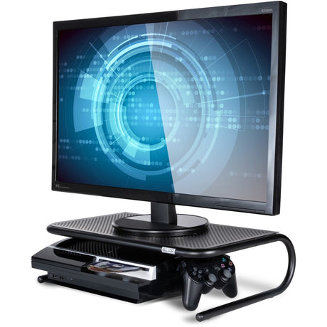 Allsop Metal Art Monitor Stand (Large) 18-Inch Wide Platform - Black (30336)