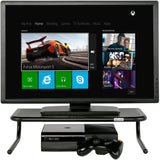 Allsop Metal Art Monitor Stand (Large) 18-Inch Wide Platform - Black (30336)