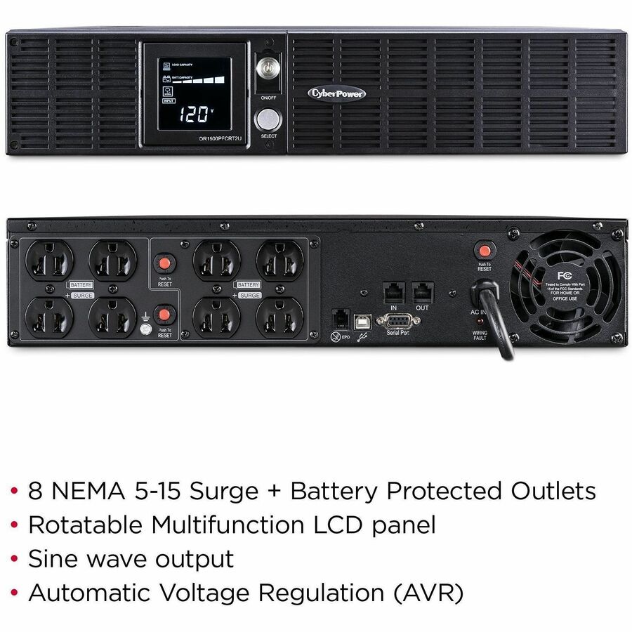 CyberPower OR1500PFCRT2U PFC Sinewave UPS Systems