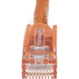 StarTech.com 15ft CAT6 Ethernet Cable - Orange Snagless Gigabit - 100W PoE UTP 650MHz Category 6 Patch Cord UL Certified Wiring/TIA