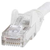 StarTech.com 7ft CAT6 Ethernet Cable - White Snagless Gigabit - 100W PoE UTP 650MHz Category 6 Patch Cord UL Certified Wiring/TIA