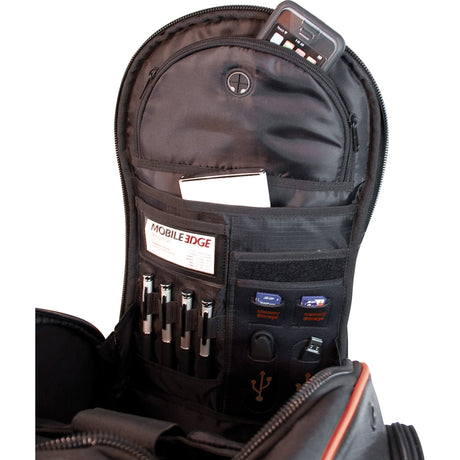 Mobile Edge EVO Laptop Backpack - Black / Red