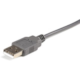 StarTech.com 3ft (91cm) 1-Port USB to Serial Cable, DB9/DB25 RS232 to USB Converter, Prolific, USB to Serial Adapter
