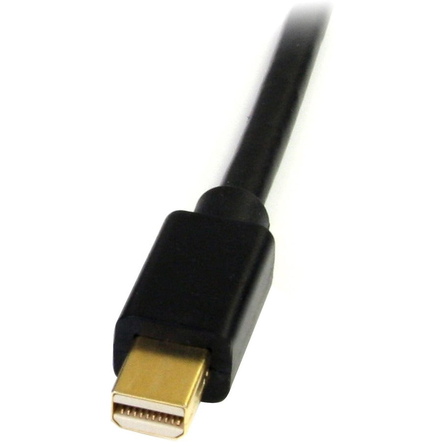StarTech.com 6ft Mini DisplayPort to DVI Cable, Mini DP to DVI-D Adapter/Converter Cable, 1080p Video, mDP 1.2 to DVI Monitor/Display