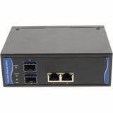 AddOn 2 10/100/1000Base-TX(RJ-45) to 2x Open SFP Gigabit Ethernet Switch