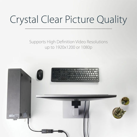 StarTech.com DisplayPort to VGA Video Adapter Converter