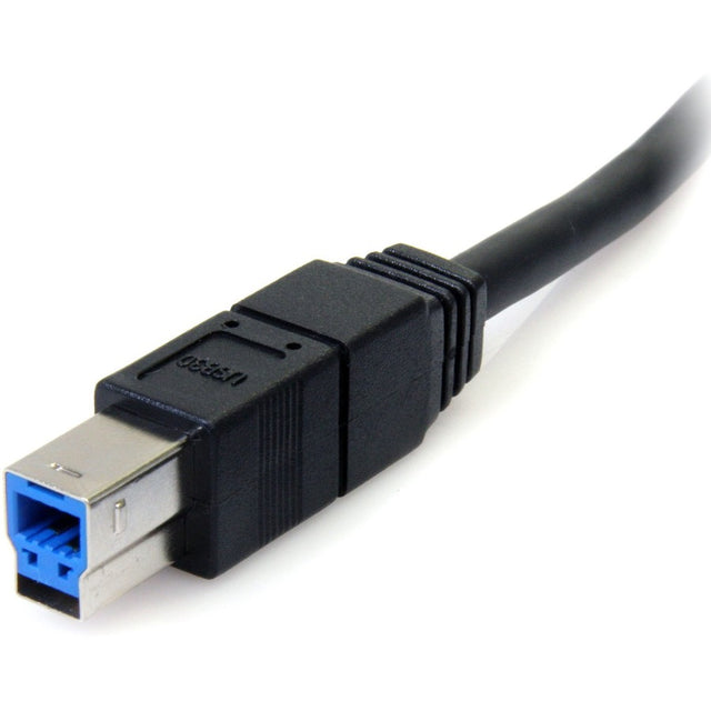 StarTech.com 6 ft Black SuperSpeed USB 3.0 (5Gbps) Cable A to B - M/M