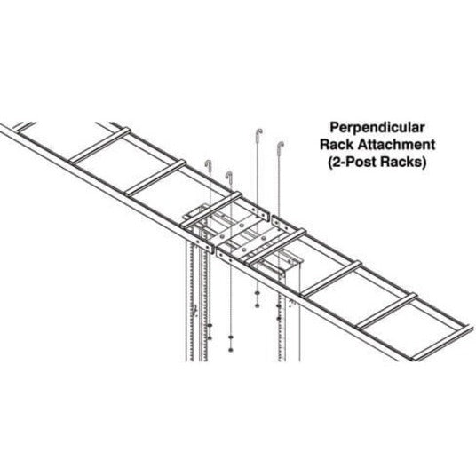 Eaton Tripp Lite Series SmartRack Hardware Kit - Connects SRCABLELADDER to a wall or Open Frame Rack