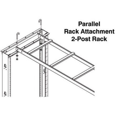 Eaton Tripp Lite Series SmartRack Hardware Kit - Connects SRCABLELADDER to a wall or Open Frame Rack