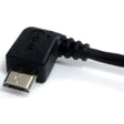 1FT LEFT ANGLE MICRO USB CABLE