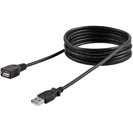 StarTech.com 6 ft Black USB 2.0 Extension Cable A to A - M/F