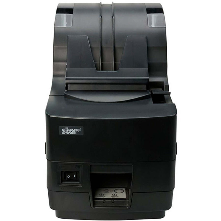 Star Micronics TSP1000 Thermal Printer, Parallel, 82.5mm Paper Width - Cutter, External Power Supply Needed, Large Roll Capacity, Slip Stacker, Gray Color