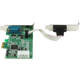 StarTech.com 2 Port Low Profile PCI Express Serial Card - 16550