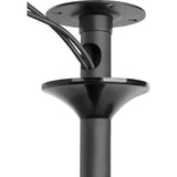 Atdec ceiling mount for medium display, short pole - Loads up to 55lb - Black - VESA 200x200