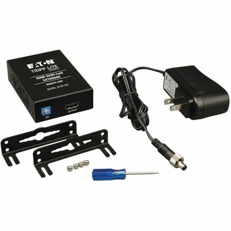 Eaton Tripp Lite Series HDMI over Cat5/6 Extender, Box-Style Remote Receiver for Video/Audio, Up to 150 ft. (45 m), TAA