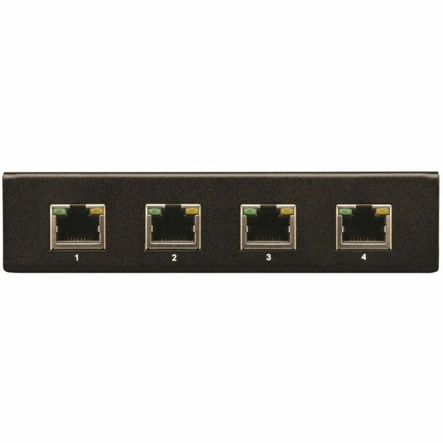 Eaton Tripp Lite Series 4-Port HDMI over Cat5/6 Extender/Splitter, Box-Style Transmitter for Video/Audio, Up to 150 ft. (45 m), TAA