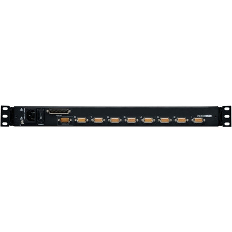 Eaton Tripp Lite Series NetDirector 8-Port 1U Rack-Mount Console KVM Switch with 19-in. LCD + 8 PS2/USB Combo Cables; TAA Compliant