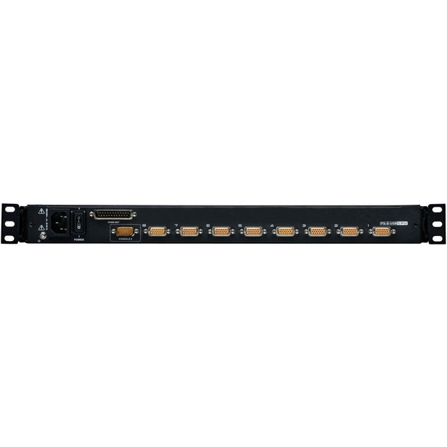 Eaton Tripp Lite Series NetDirector 8-Port 1U Rack-Mount Console KVM Switch with 19-in. LCD + 8 PS2/USB Combo Cables; TAA Compliant