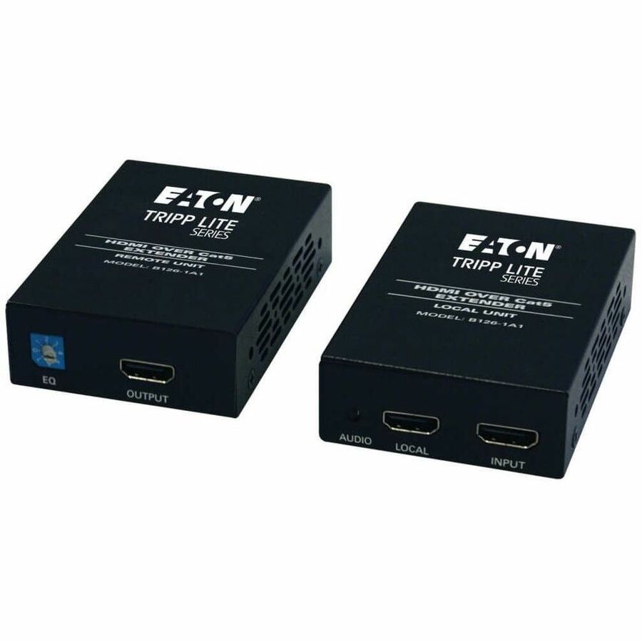 Eaton Tripp Lite Series HDMI over Cat5/6 Extender Kit, Box-Style Transmitter/Receiver for Video/Audio, Up to 150 ft. (45 m), TAA