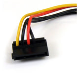 StarTech.com 6in 4 Pin LP4 to Right Angle SATA Power Cable Adapter