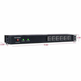 CyberPower RKBS15S6F8R Rackbar 14 - Outlet Surge Protector with 3600 J Surge Suppression
