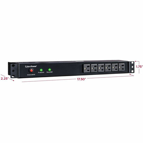 CyberPower RKBS15S6F8R Rackbar 14 - Outlet Surge Protector with 3600 J Surge Suppression