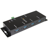 4 PORT USB 3.0 HUB METAL TAA