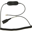 Jabra GN1216 Coiled Audio Cable Adapter