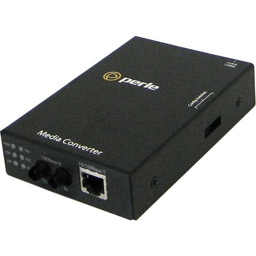 Perle S-110-S2ST80 Fast Ethernet Media Converter