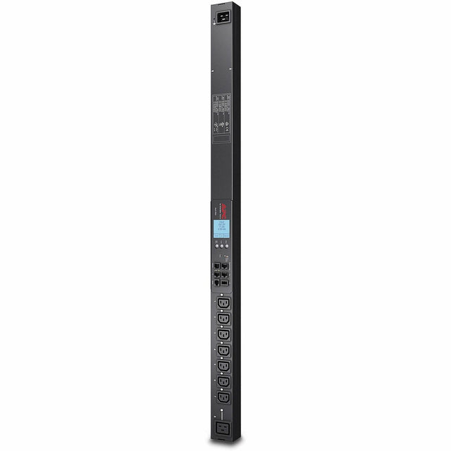 APC NetShelter Switched Rack PDU, 0U, 20A/208V, 16A/230V, 7 C13 and 1 C19 outlets