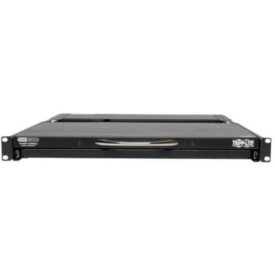Eaton Tripp Lite Series NetCommander 8-Port Cat5 1U Rack-Mount Console KVM Switch with 19-in. LCD, TAA
