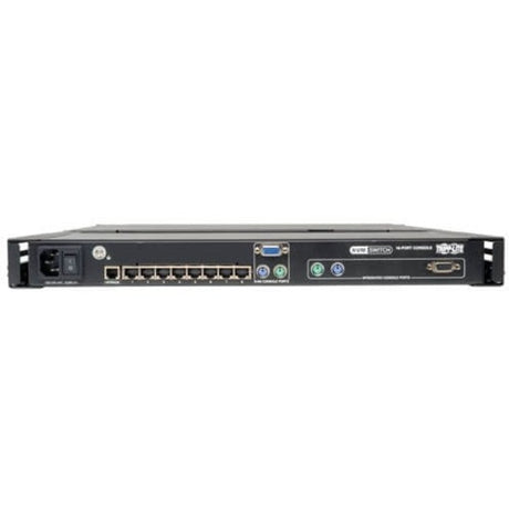Eaton Tripp Lite Series NetCommander 8-Port Cat5 1U Rack-Mount Console KVM Switch with 19-in. LCD, TAA